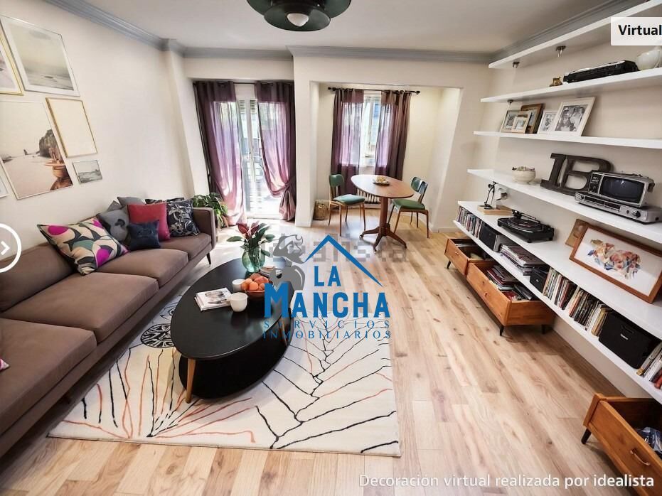 Sala de estar de Piso en venta en  Albacete Capital con Calefacción y Terraza