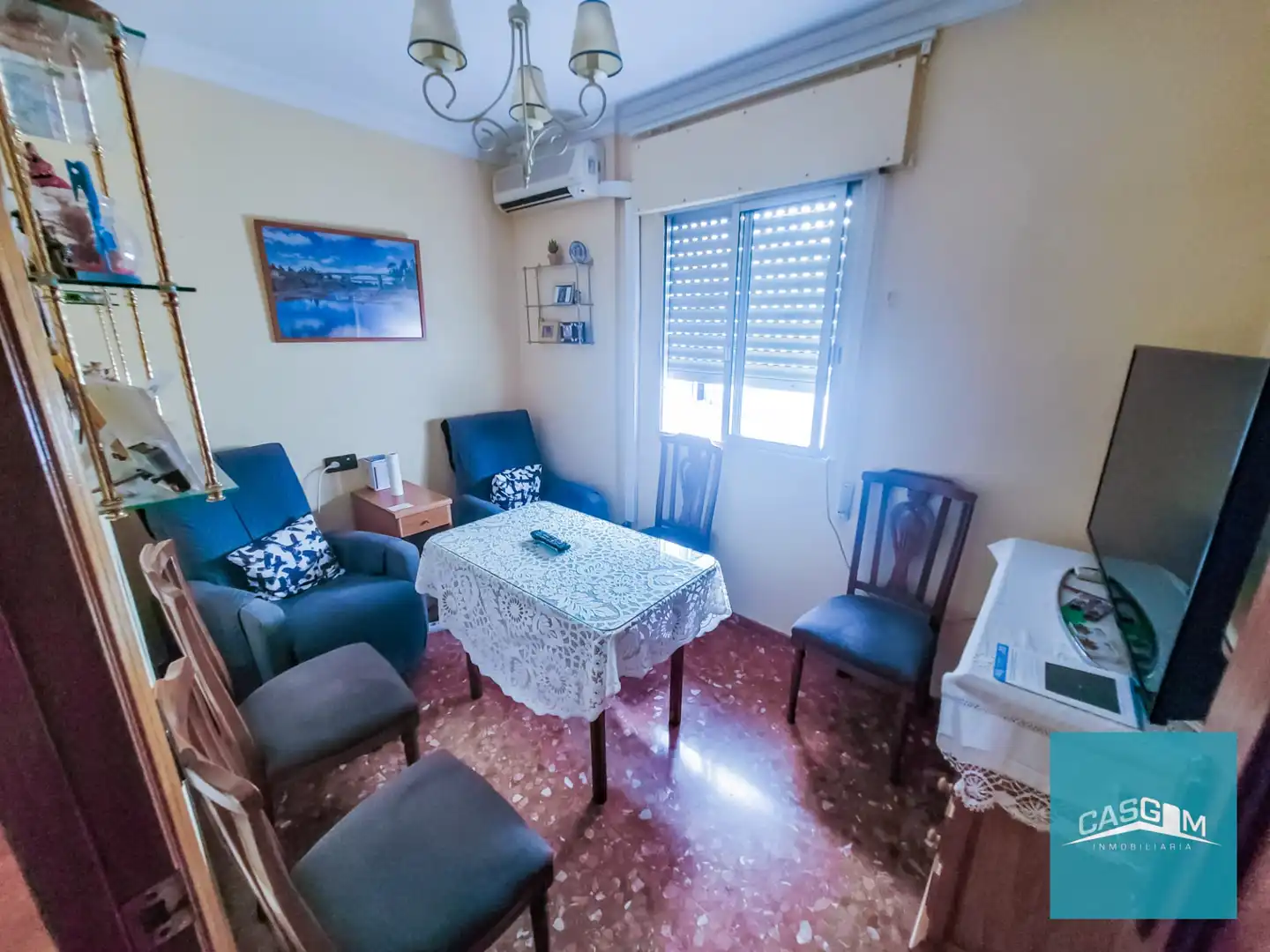 Sala d'estar de Pis en venda en Huelva amb Aire condicionat, Moblat i Forn