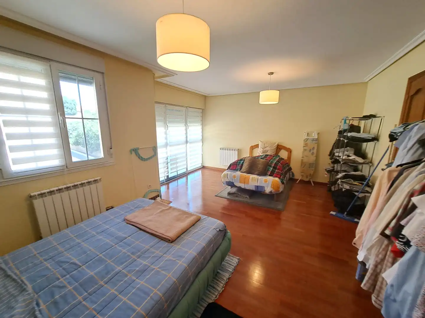 Schlafzimmer von Einfamilien-Reihenhaus zum Verkauf in Zarratón mit Heizung, Terrasse und Möbliert