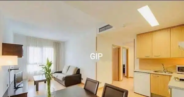 Wohnzimmer von Wohnung zur Miete in Madrid mit Klimaanlage, Heizung und Parkett
