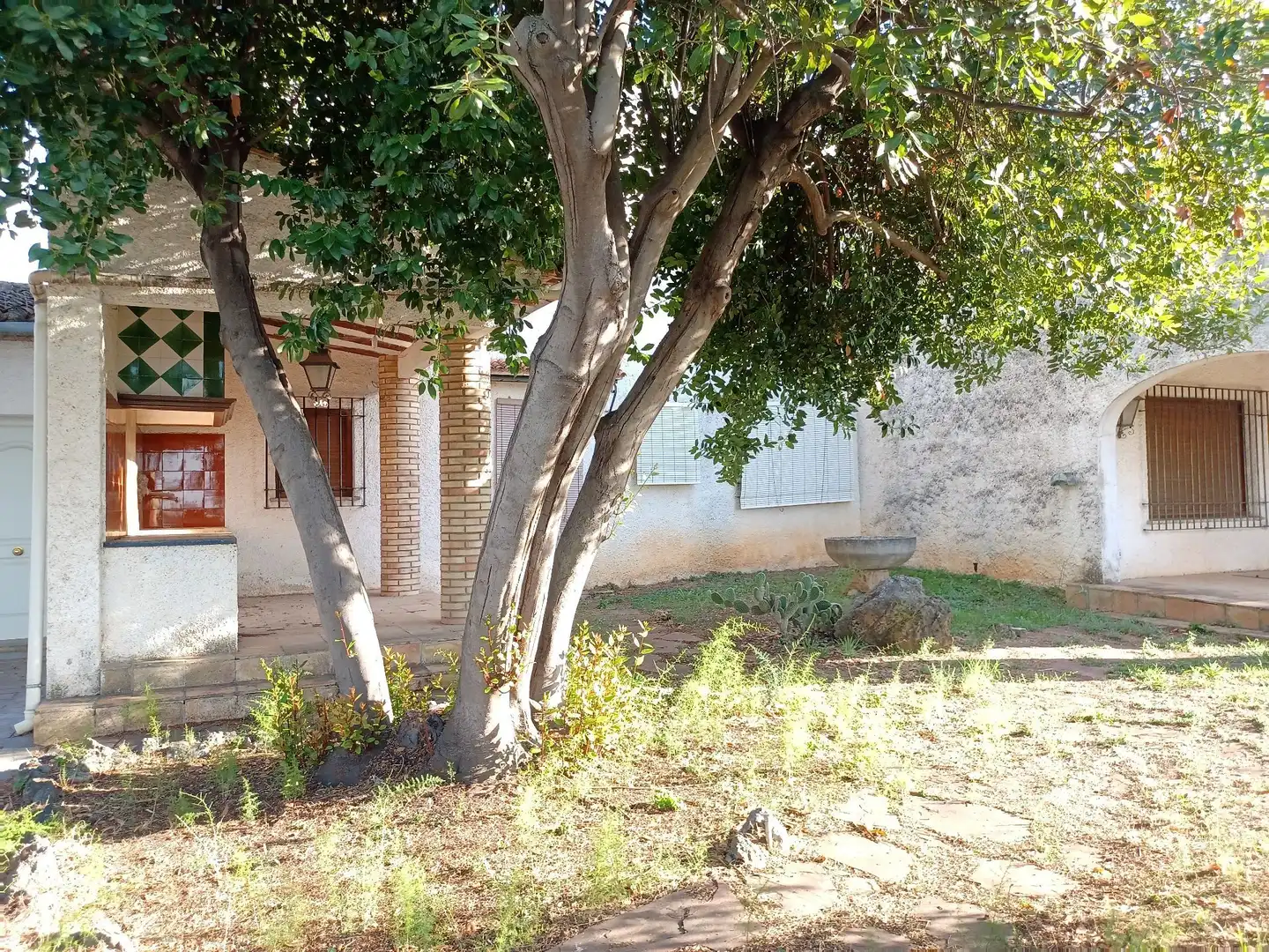 Garden of Houses for sale in Albaida  with Storage room and Swimming Pool