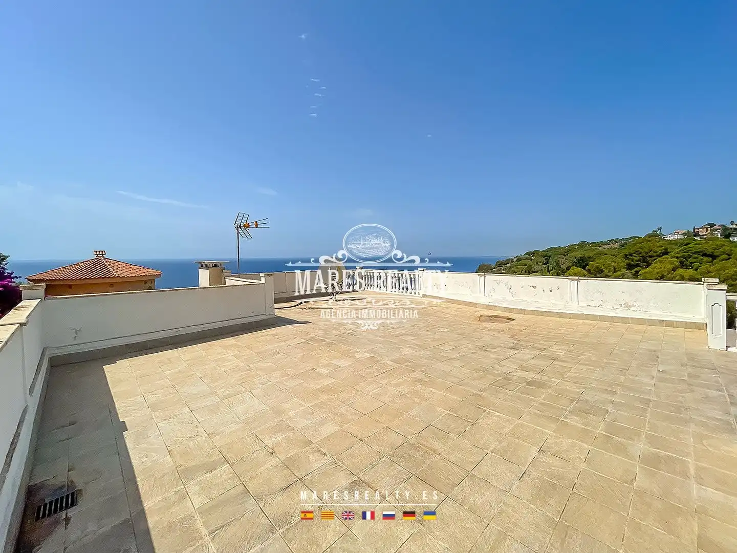 Terrassa de Casa o xalet en venda en Lloret de Mar amb Aire condicionat, Calefacció i Jardí privat