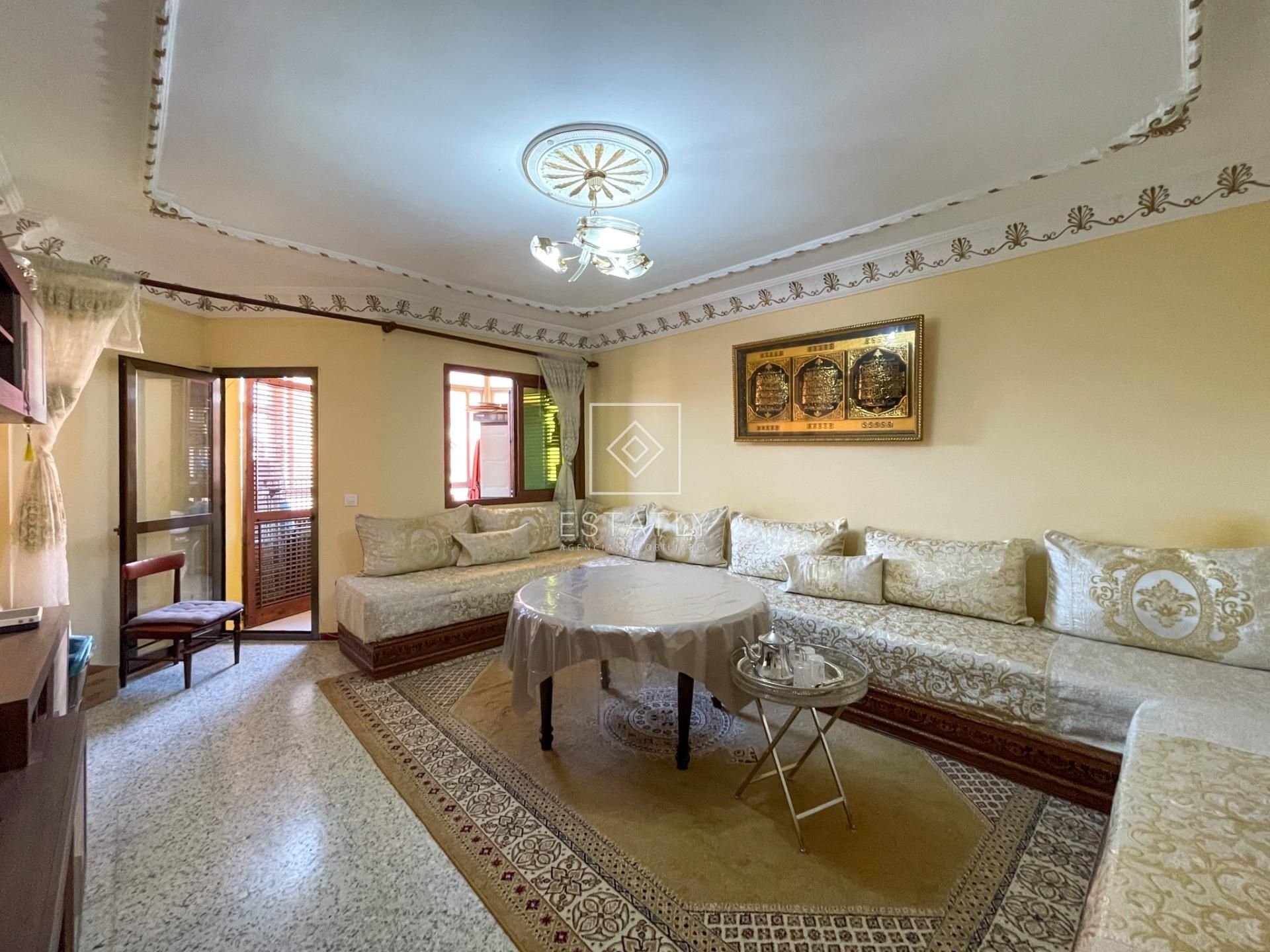 Sala de estar de Piso en venta en Figueres con Calefacción y Balcón