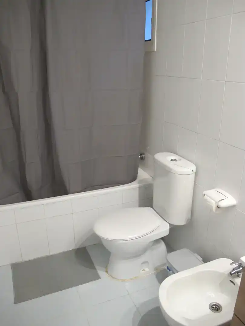 Badezimmer von Wohnung zur Miete in Sant Josep de sa Talaia mit Klimaanlage, Möbliert und Balkon
