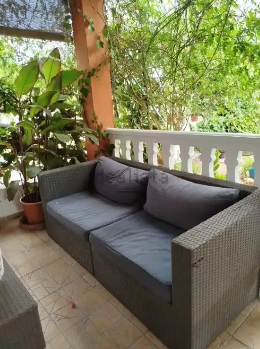 Terrasse von Country house zur Miete in Montserrat mit Klimaanlage, Heizung und Abstellraum