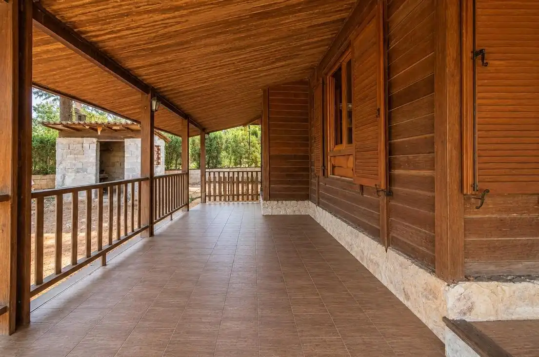 Terraza de Casa o chalet en venta en Alberic con Aire acondicionado, Jardín privado y Piscina