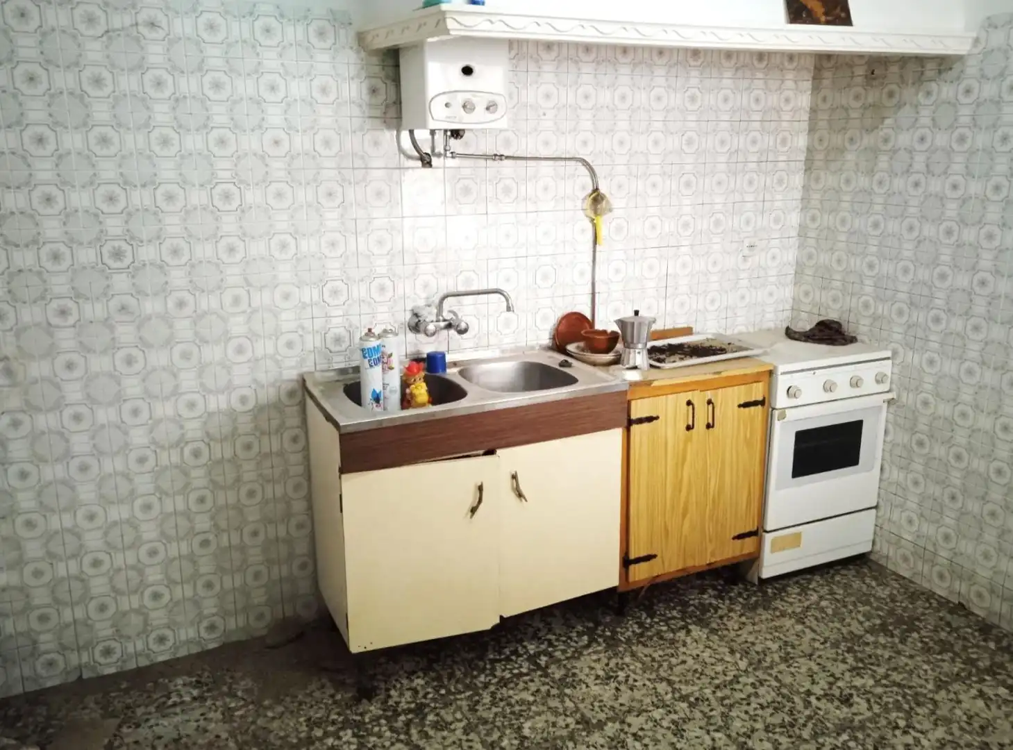 Cuina de Casa adosada en venda en Ciudad Real amb Terrassa