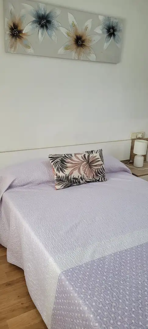 Schlafzimmer von Wohnung zur Miete in Cuenca mit Heizung, Möbliert und Ofen
