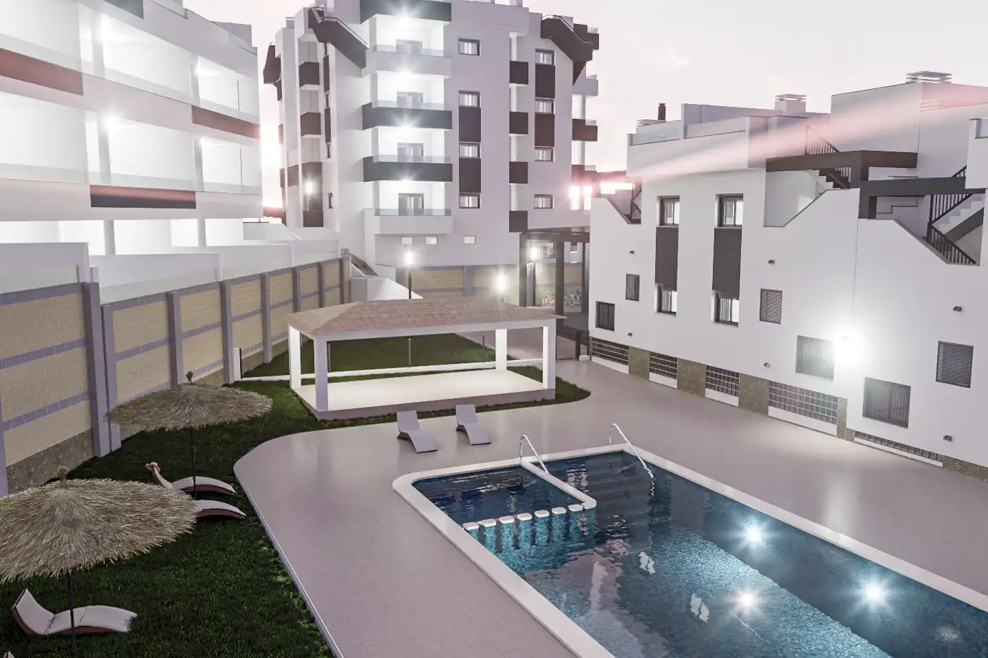 Bungalow amb piscina en venda a Orihuela Costa, imagen 22