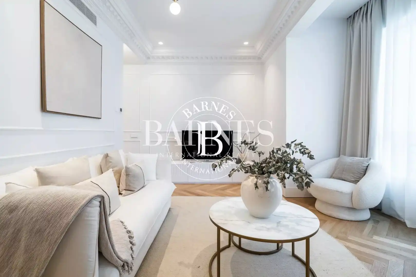Sala de estar de Piso de alquiler en Madrid con Aire acondicionado, Calefacción y Amueblado