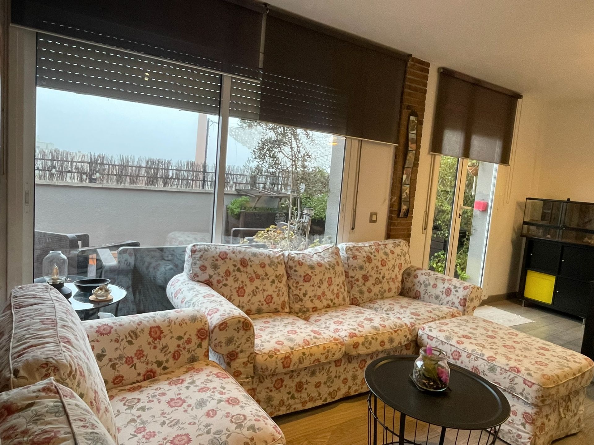 Living room of Attic for sale in Les Borges Blanques  with Air Conditioner, Parquet flooring and Terrace