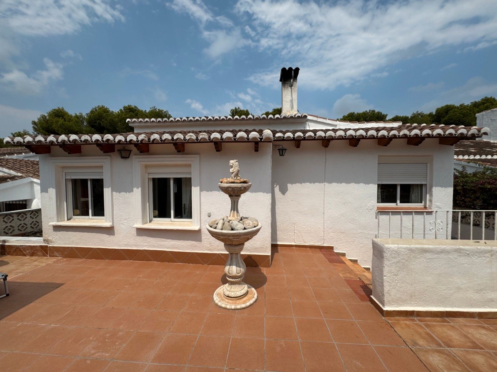Exterior view of House or chalet for sale in Moraira  with Air Conditioner, Heating and Terrace