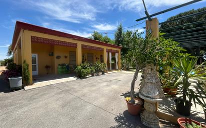 Exterior view of House or chalet for sale in Utrera  with Private garden, Terrace and Swimming Pool