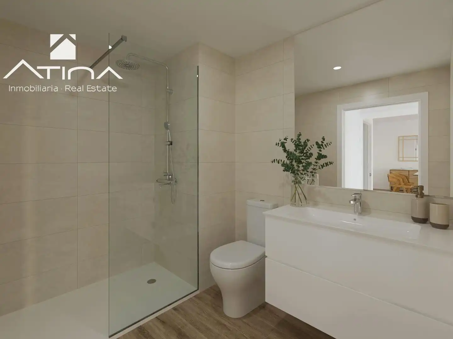 Bathroom of Attic for sale in Jávea / Xàbia  with Air Conditioner, Private garden and Terrace