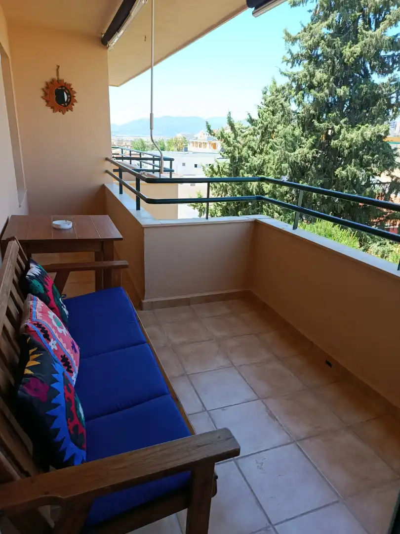 Balcony of Flat for rent in Málaga  with Air Conditioner, Heating and Terrace