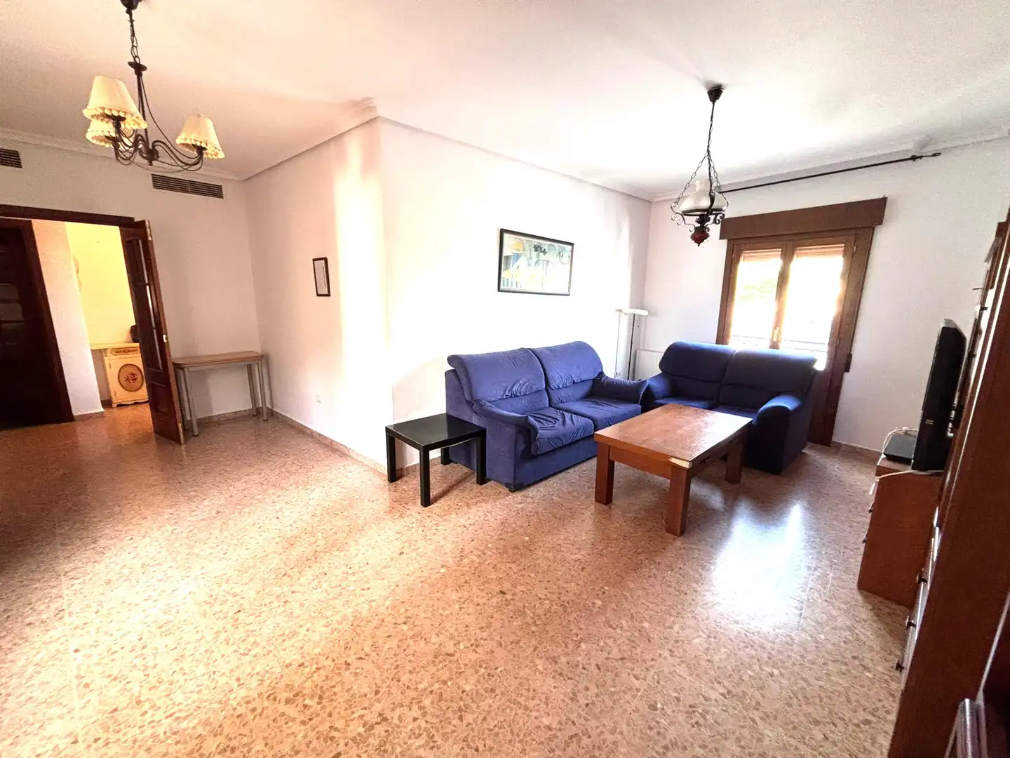 Wohnzimmer von Wohnung zum Verkauf in Mérida mit Heizung, Terrasse und Möbliert