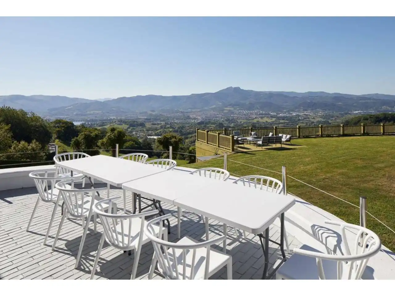 Terrassa de Casa o xalet en venda en Hondarribia amb Calefacció, Jardí privat i Terrassa