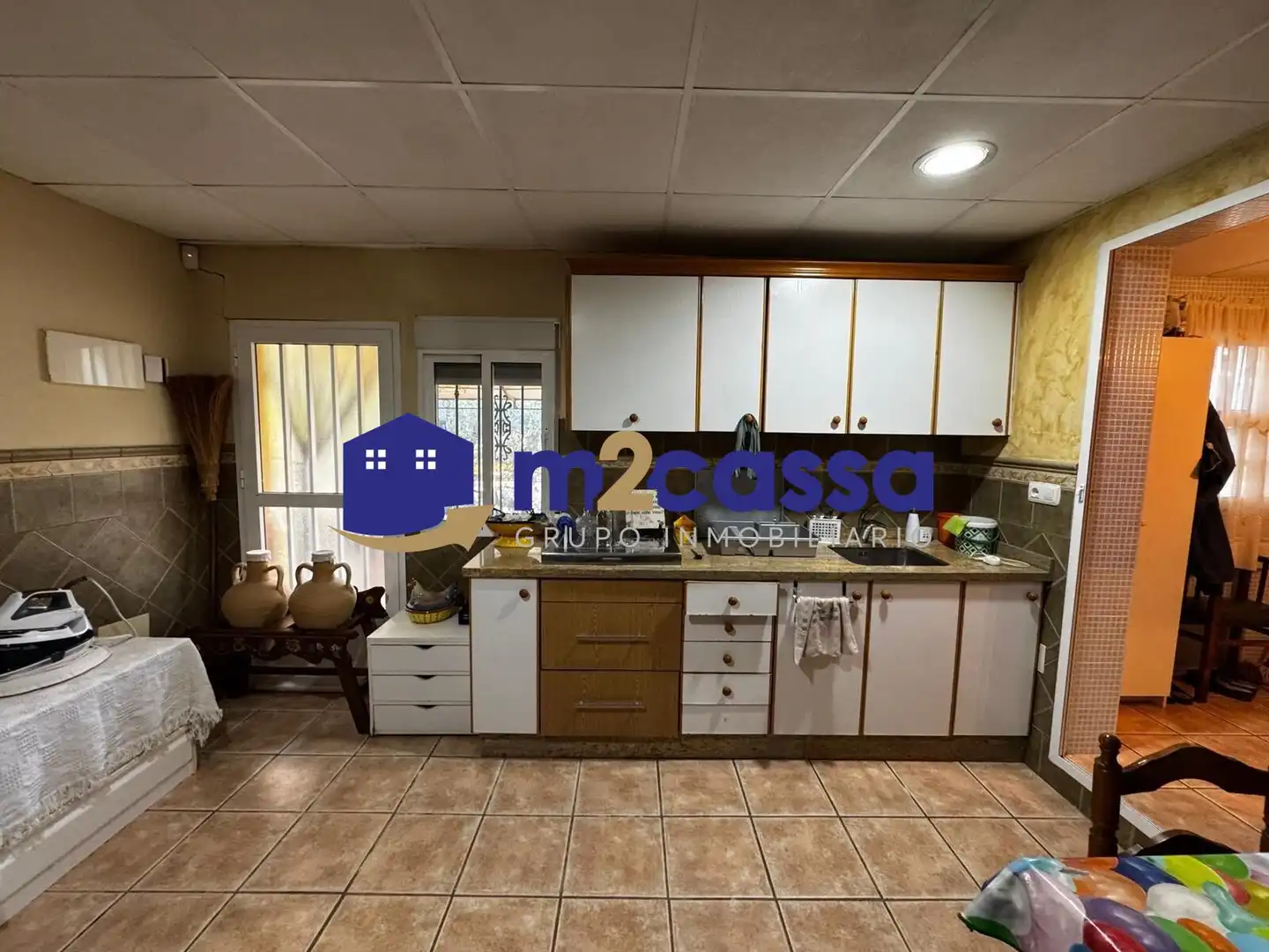 Cuina de Casa o xalet en venda en Aledo amb Aire condicionat i Jardí privat