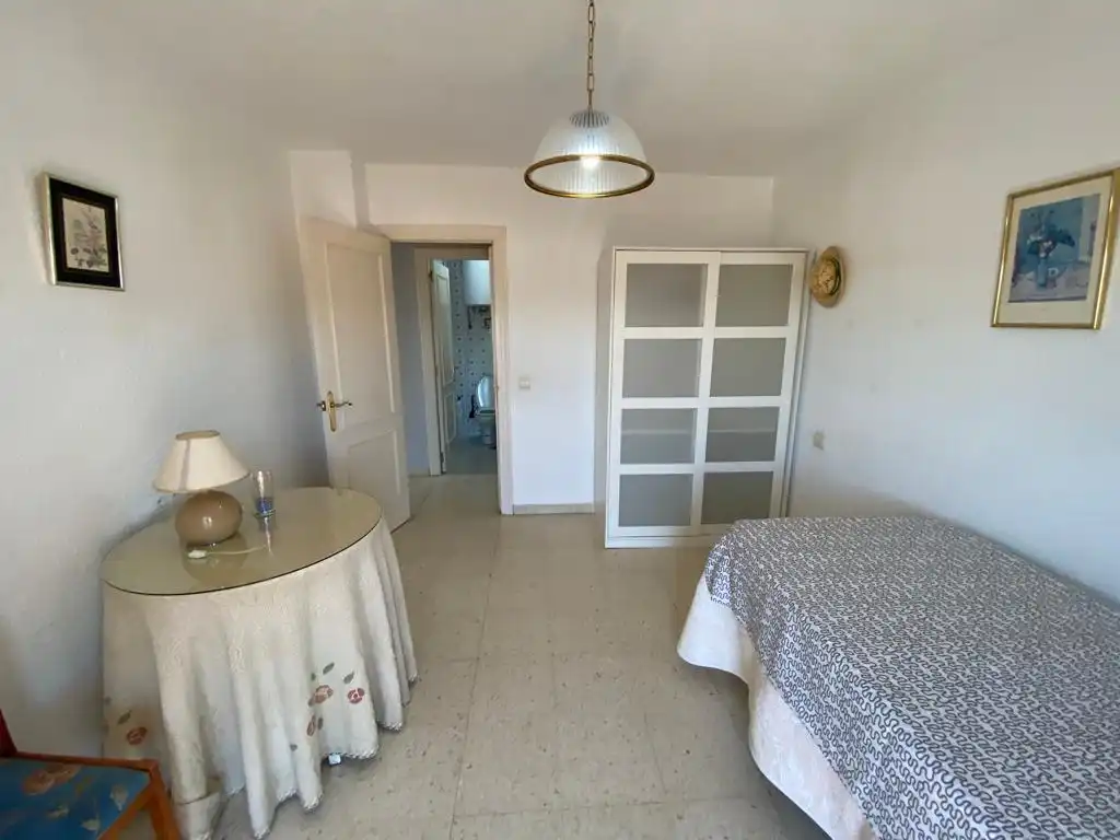 Schlafzimmer von Wohnung zur untervermieten in Málaga mit Terrasse, Möbliert und Alarm