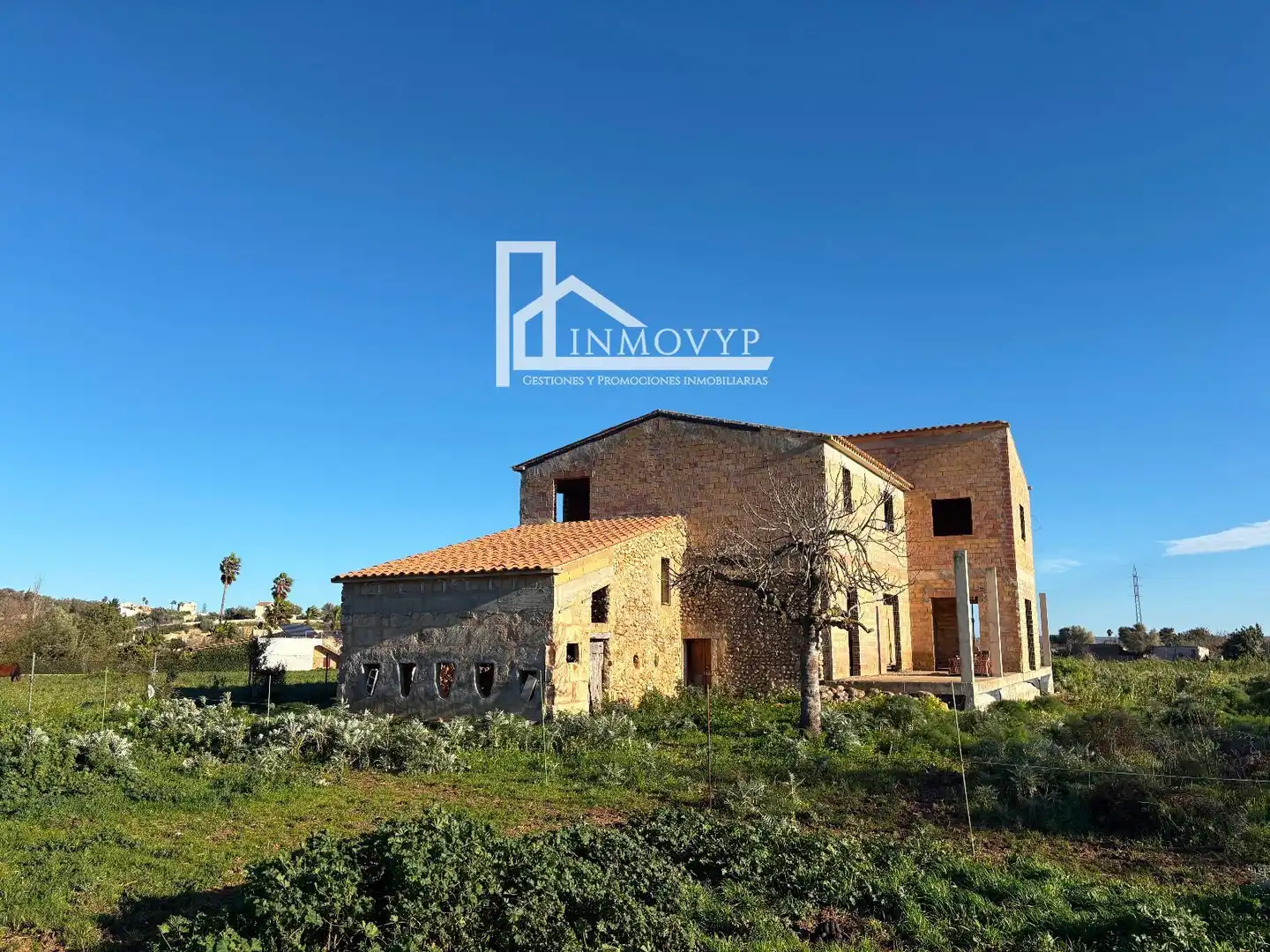 Vista exterior de Finca rústica en venda en Búger amb Jardí privat, Terrassa i Traster