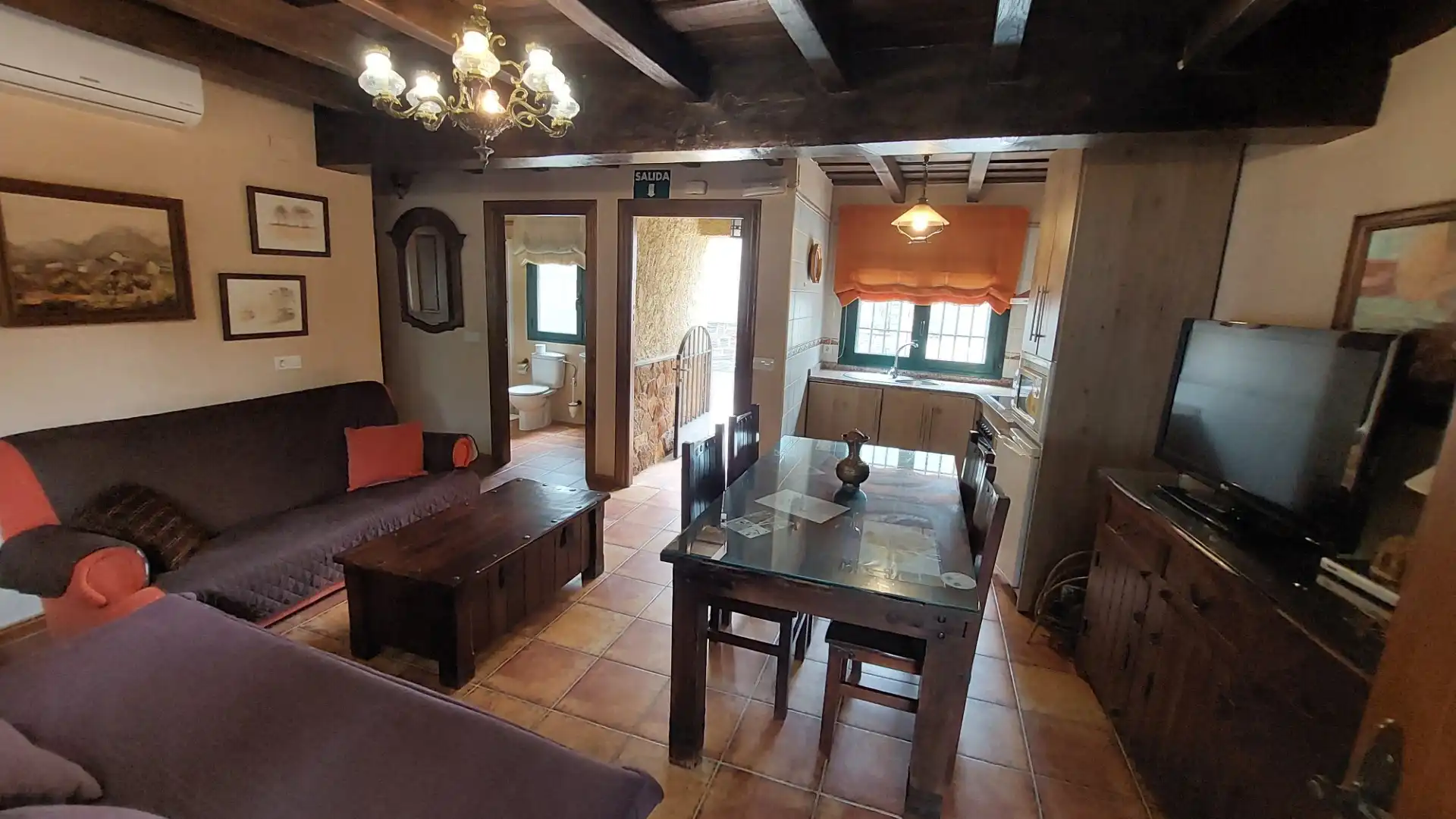 Comedor de Casa o chalet en venta en Zarza de Granadilla con Aire acondicionado, Calefacción y Amueblado