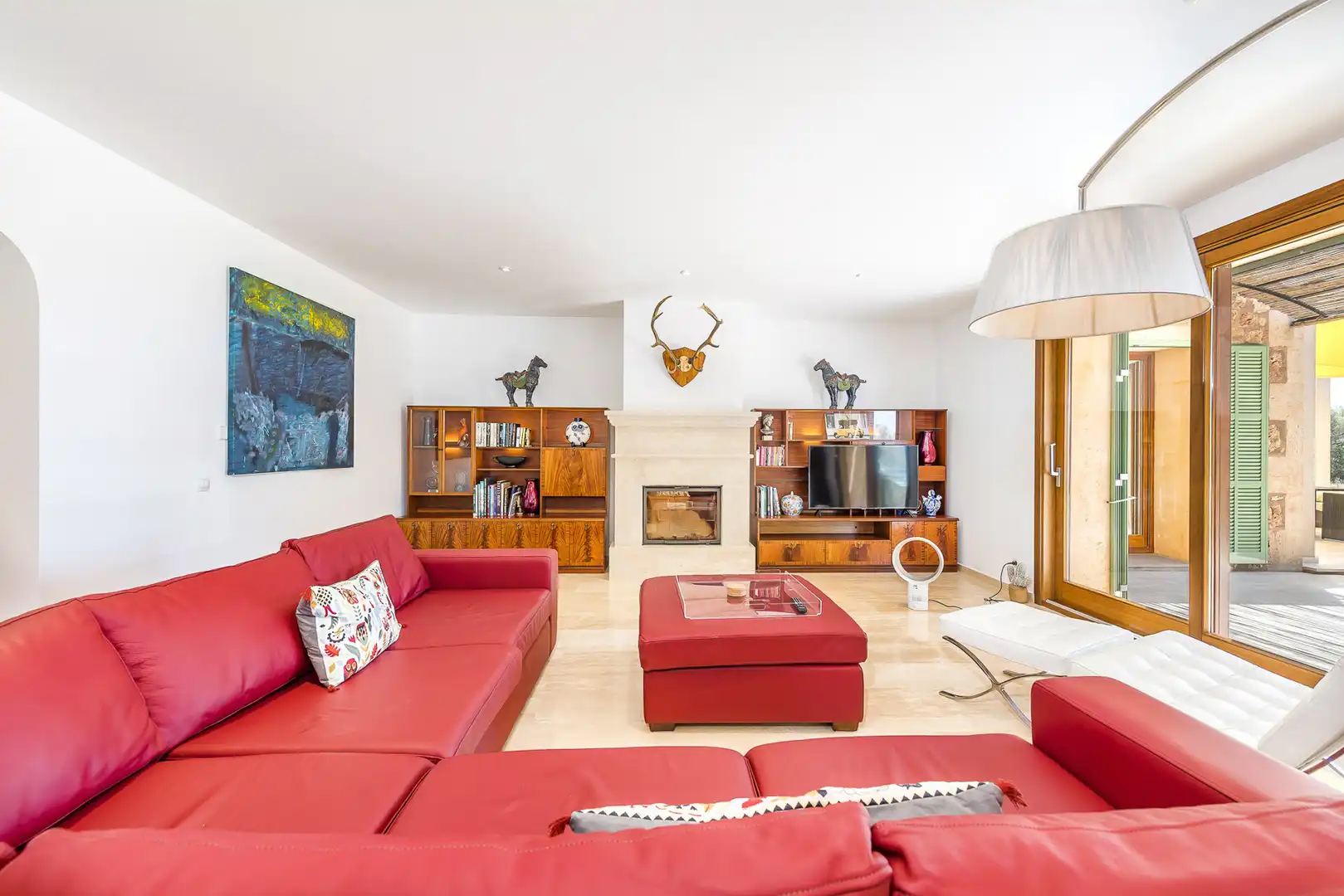 Sala d'estar de Casa o xalet en venda en Felanitx amb Aire condicionat i Calefacció