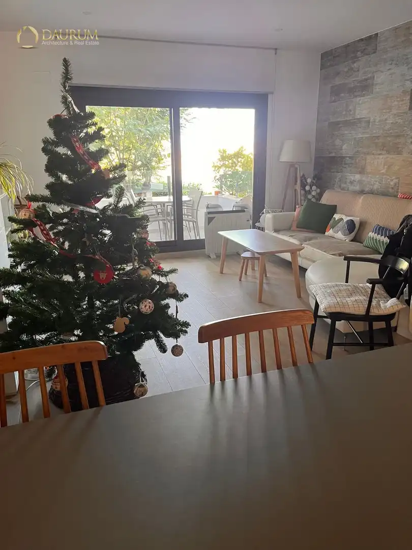 Living room of Attic for sale in Polop  with Air Conditioner, Private garden and Terrace