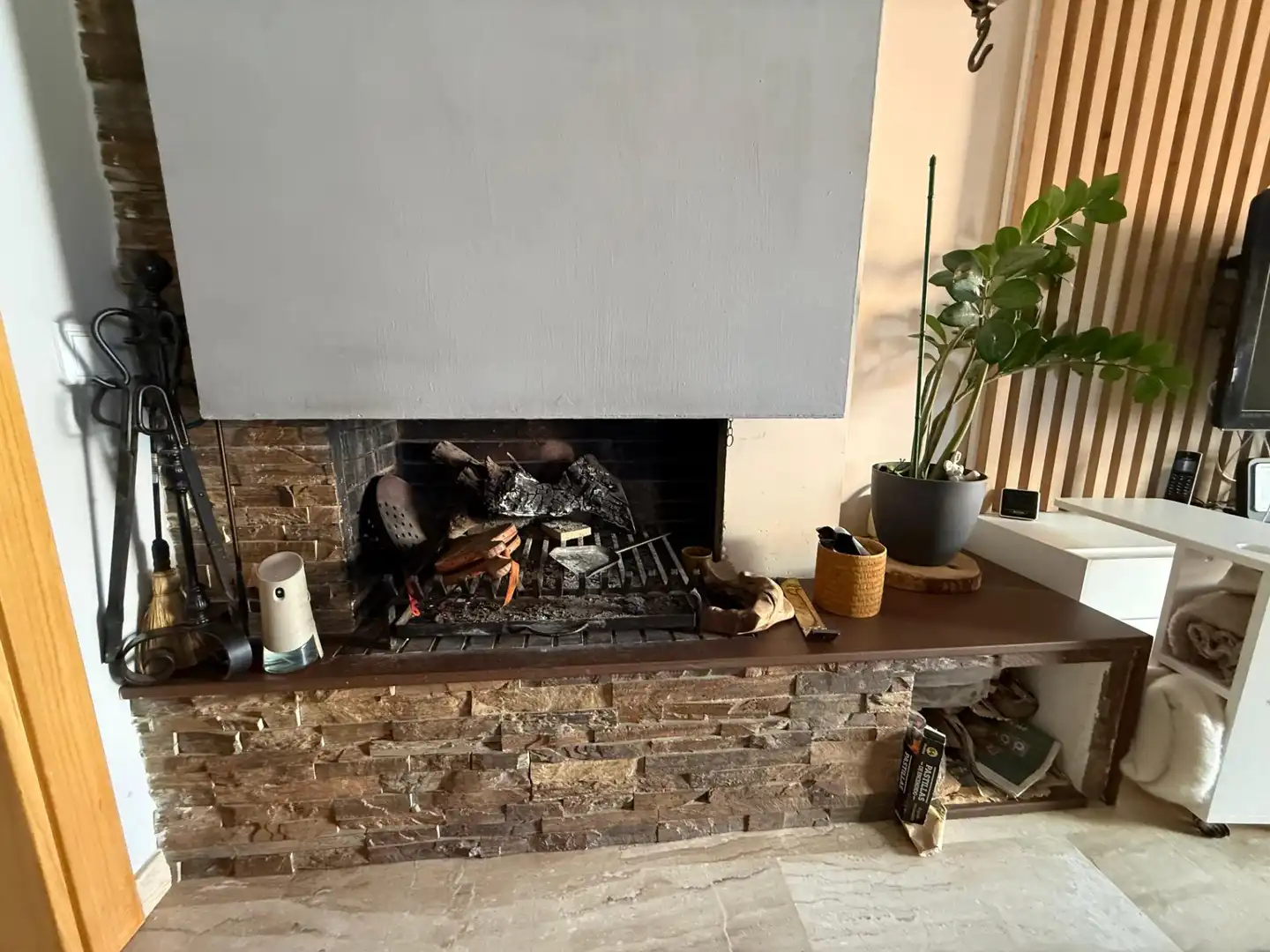 Sala d'estar de Àtic de lloguer en Sabadell amb Calefacció, Terrassa i Traster