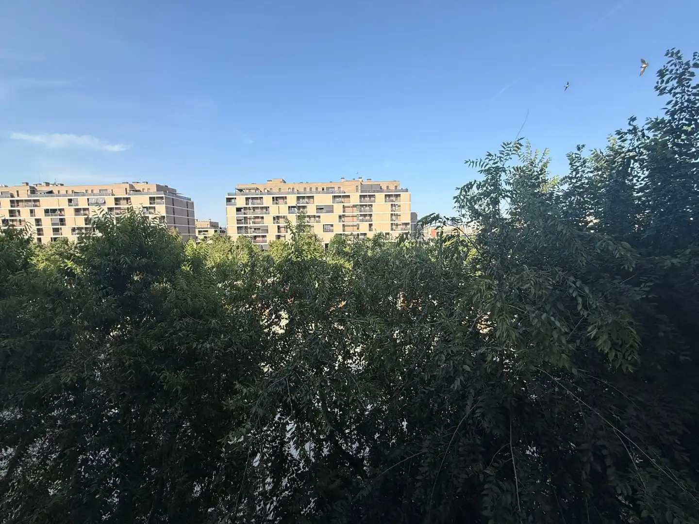 Außenansicht von Wohnung zum Verkauf in L'Hospitalet de Llobregat mit Klimaanlage, Parkett und Balkon
