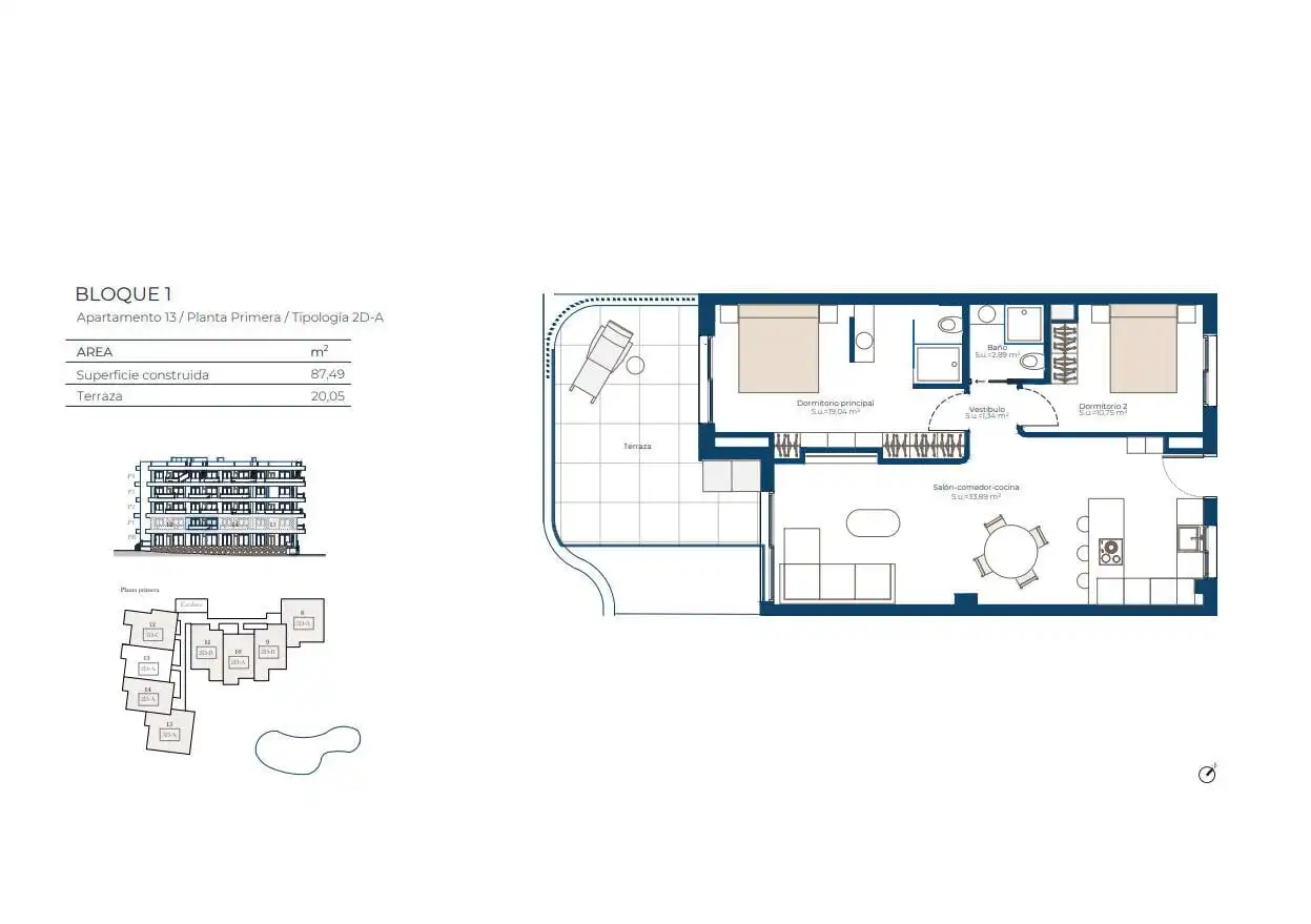 Apartament amb terrassa en venda a Campo de Murcia, imagen 10