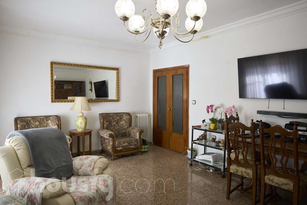 Living room of Flat for sale in Puertollano  with Heating, Furnished and Balcony