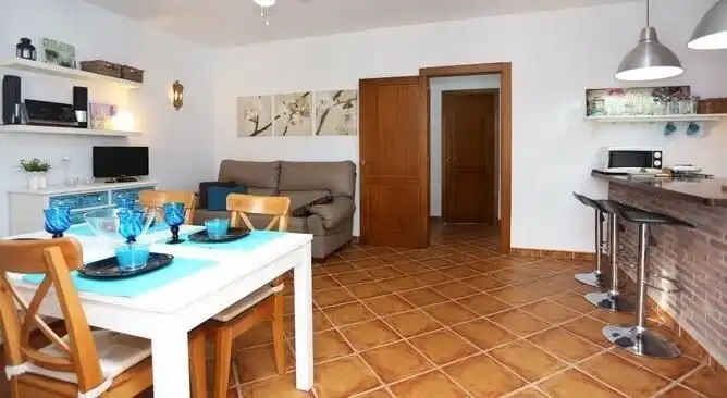 Living room of Houses for sale in Barbate  with Private garden and Furnished
