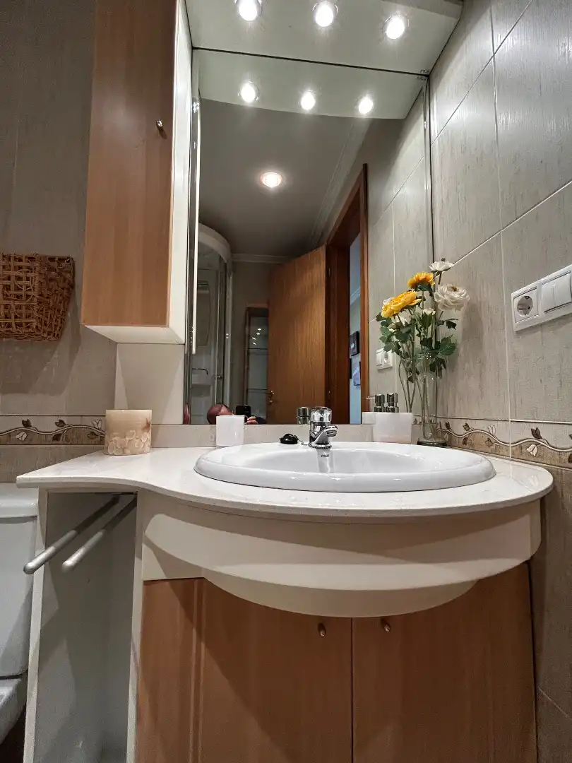 Bathroom of Duplexes for sale in Cambados  with Heating, Parquet flooring and Terrace