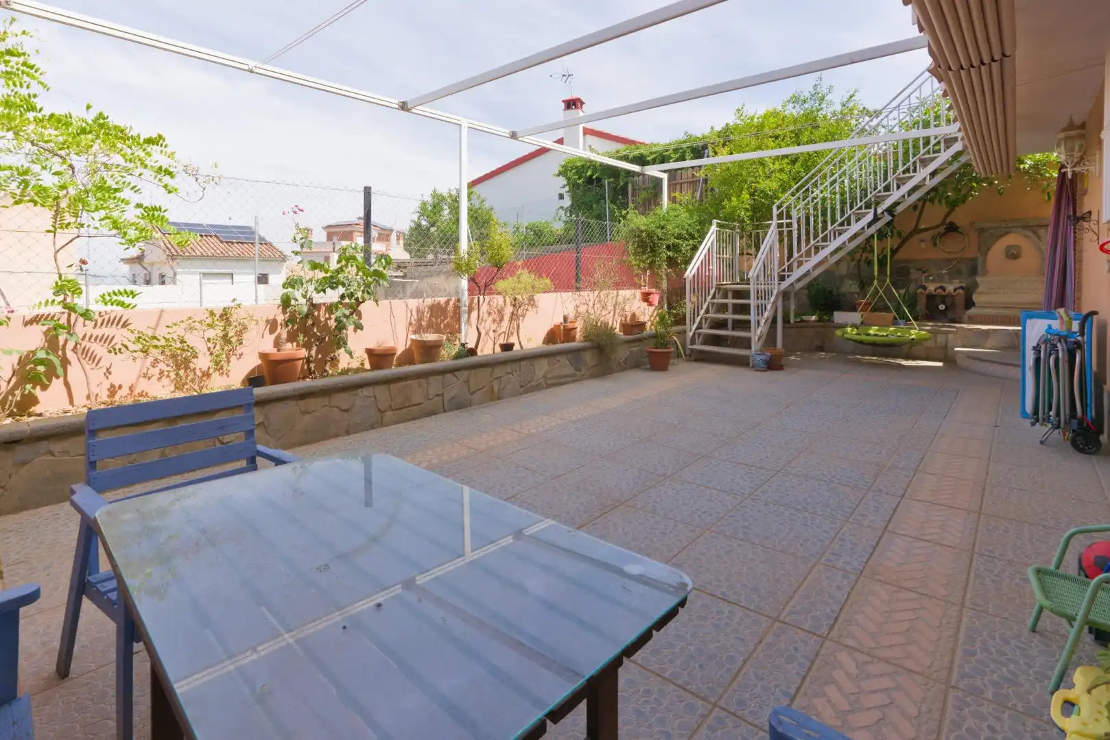 Terraza de Casa o chalet en venta en Cájar con Aire acondicionado, Calefacción y Jardín privado