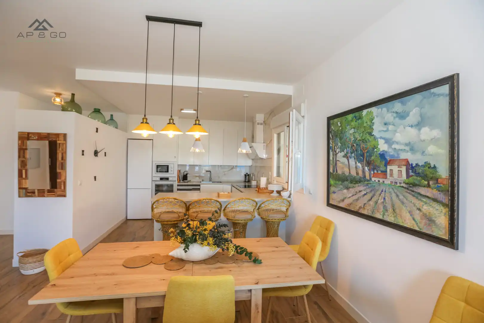 Menjador de Casa o xalet de lloguer en Almuñécar amb Aire condicionat, Jardí privat i Terrassa