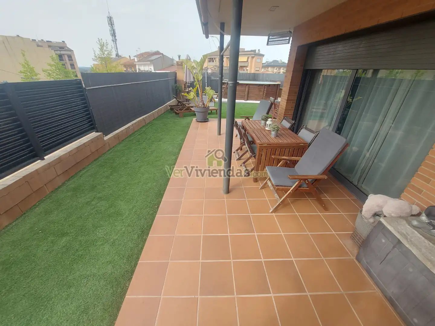 Terrassa de Casa o xalet en venda en Piera amb Aire condicionat, Calefacció i Jardí privat