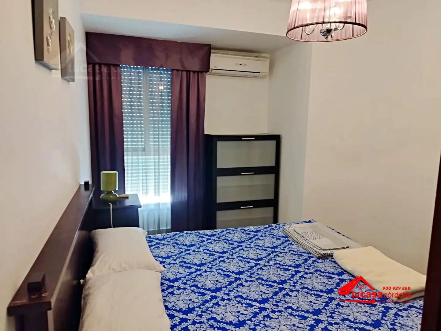 Bedroom of Flat for sale in Córdoba  with Air Conditioner, Heating and Furnished