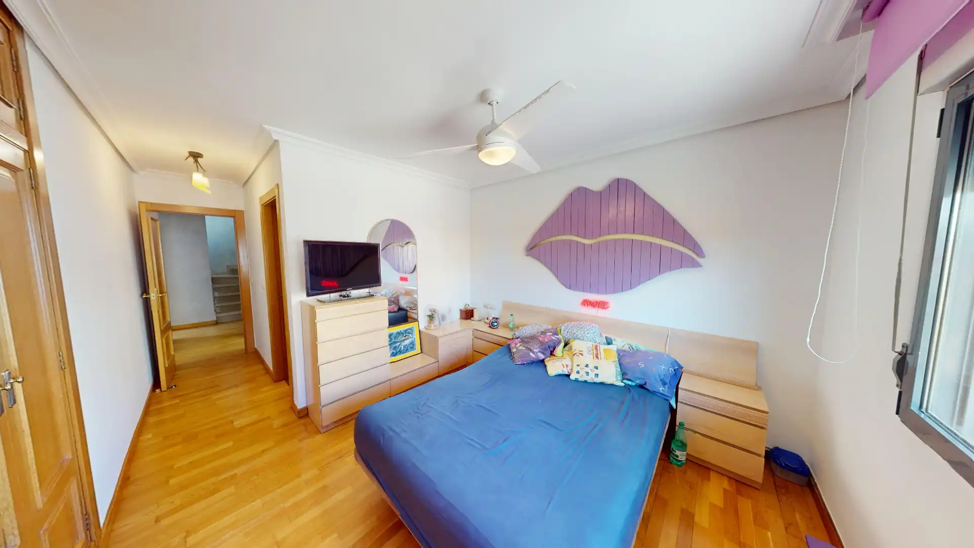 Habitación de Casa adosada en venta en Albacete con Aire acondicionado, Calefacción y Parquet
