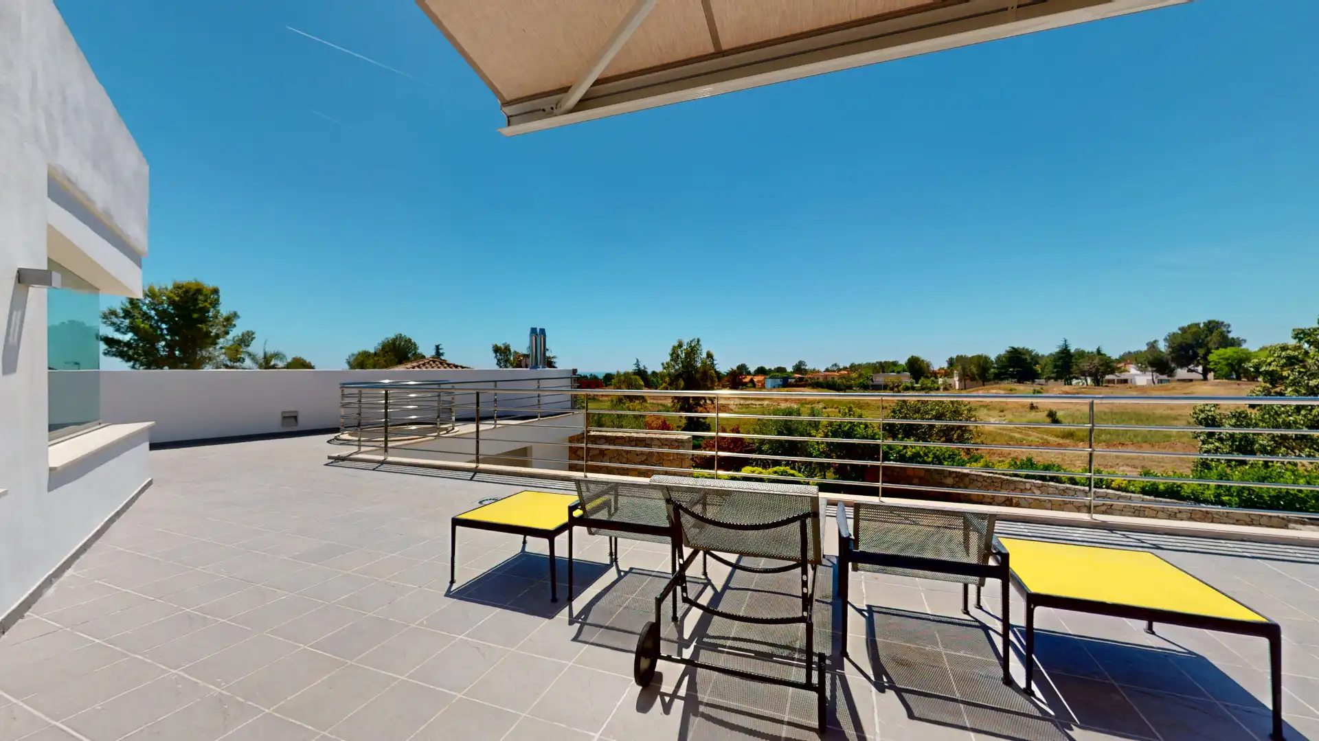 Terraza de Casa o chalet en venta en Mont-roig del Camp con Aire acondicionado, Calefacción y Jardín privado