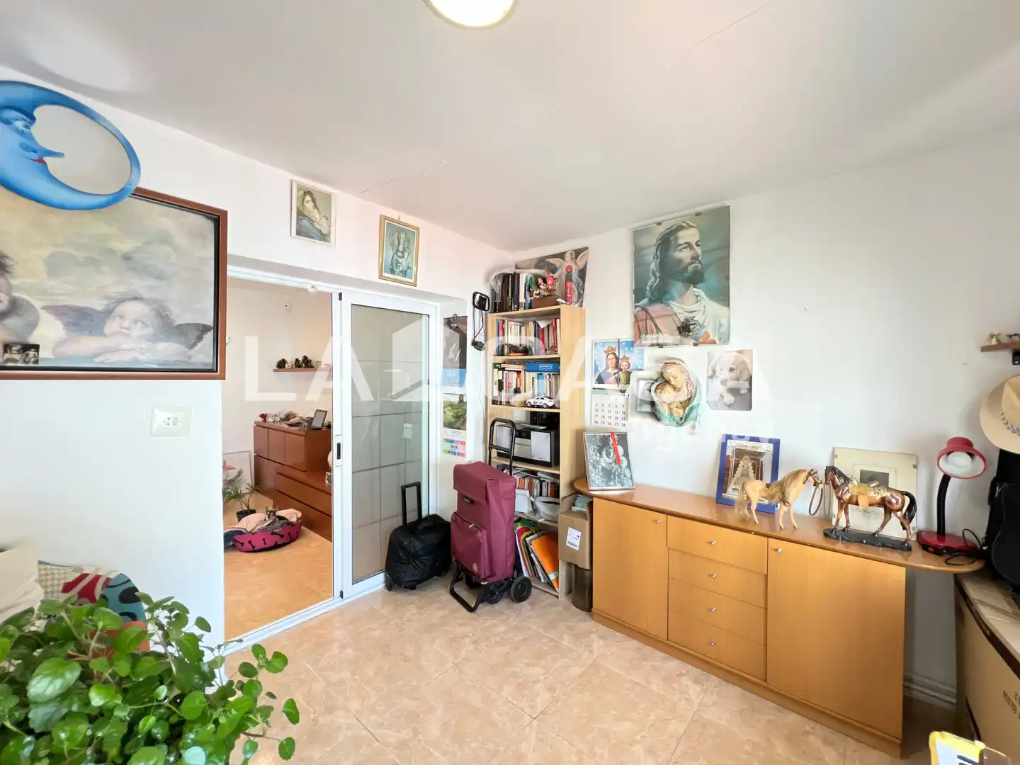 Sala de estar de Ático en venta en Barcelona con Calefacción y Terraza