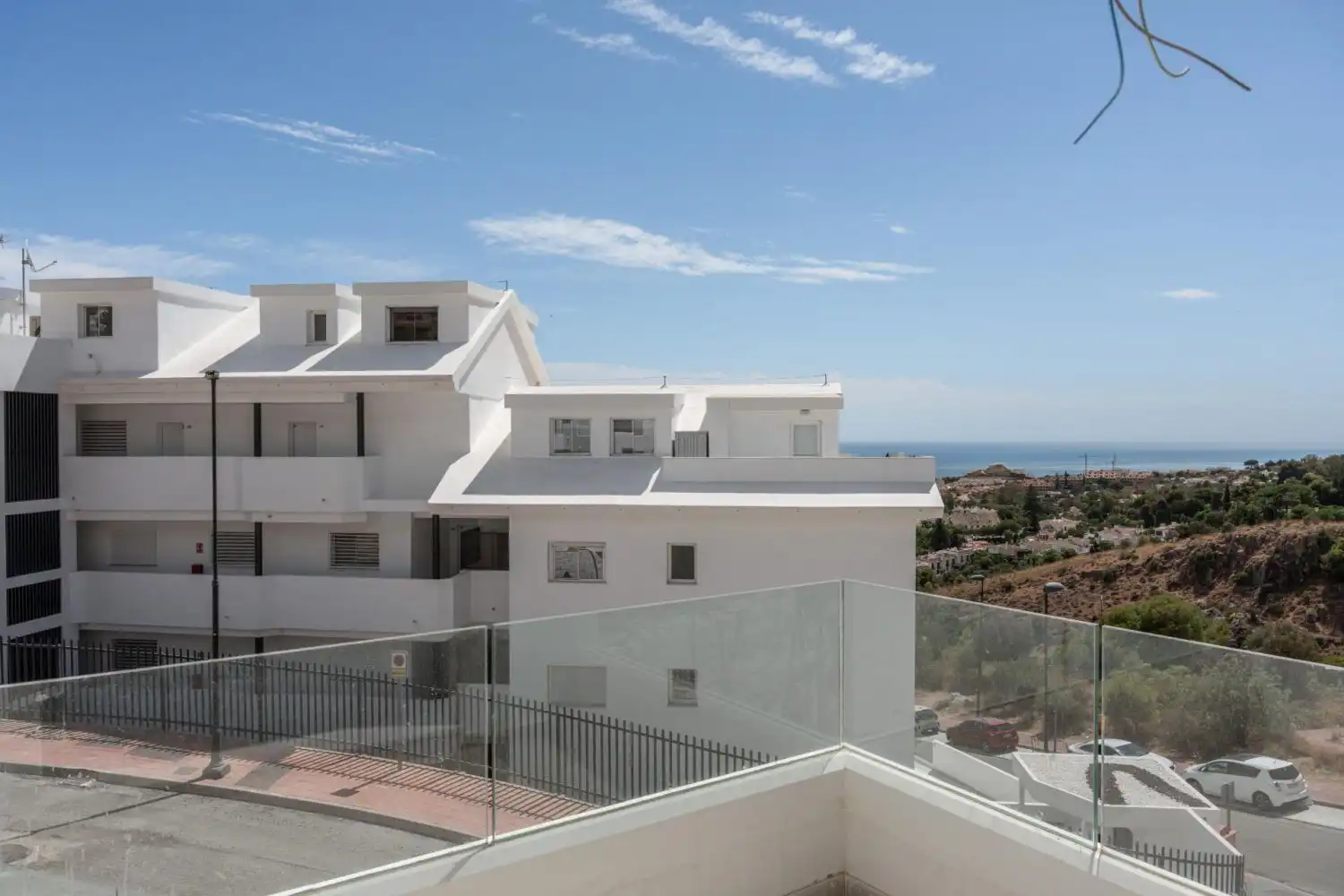 Vista exterior de Casa adosada en venda en Benalmádena