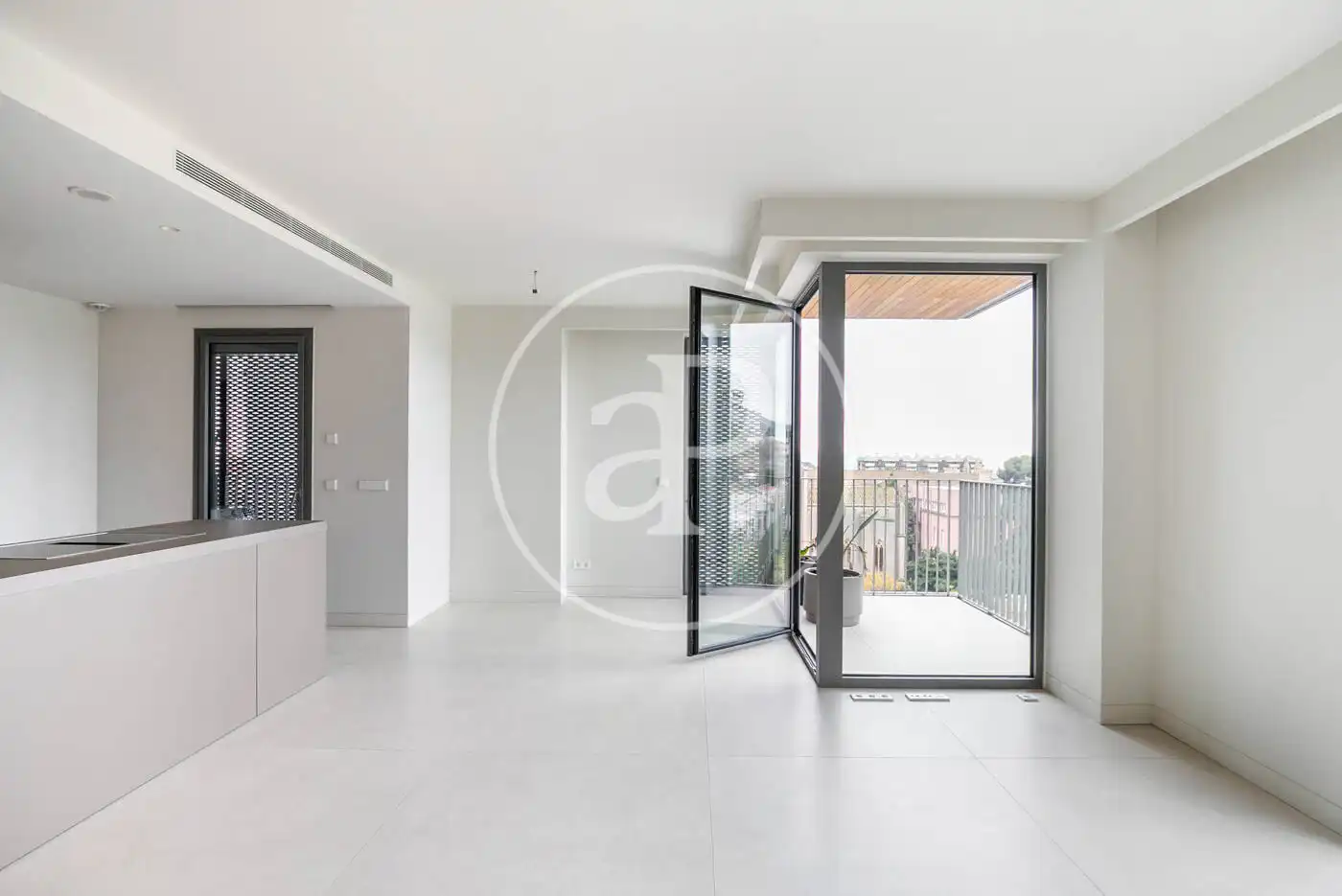 Piso de alquiler en Barcelona con Aire acondicionado, Calefacción y Jardín privado