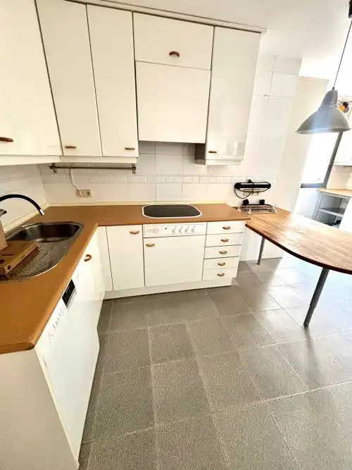 Cocina de Piso de alquiler en Madrid con Aire acondicionado, Calefacción y Parquet