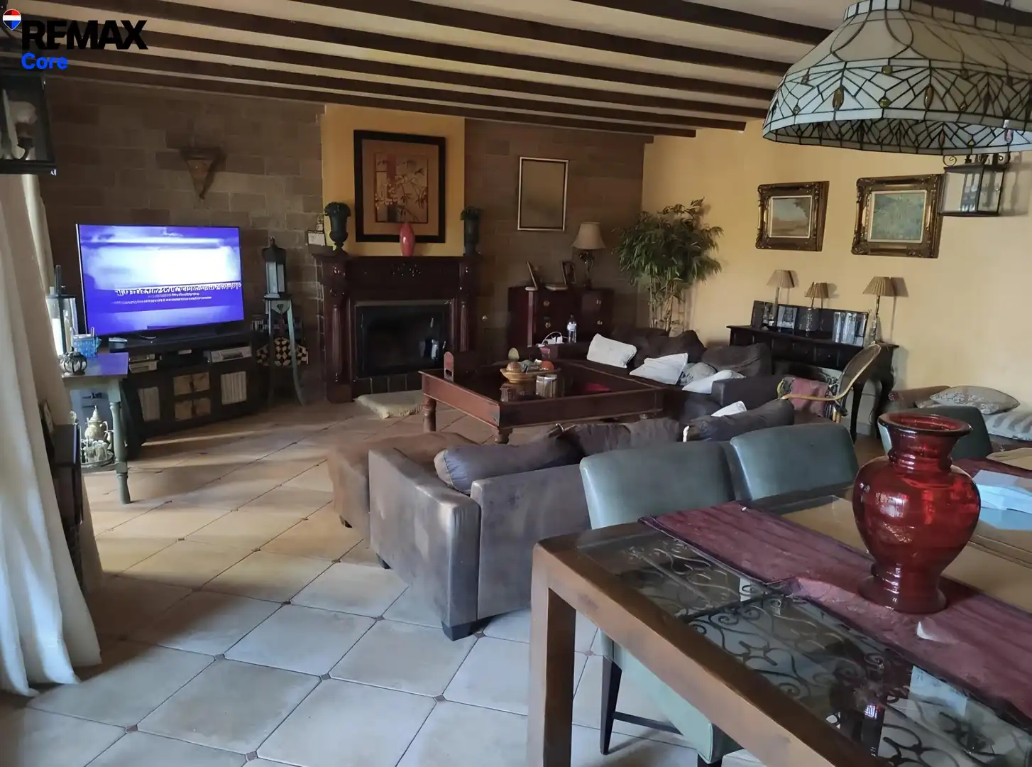 Living room of Houses for sale in Marbella  with Private garden, Terrace and Swimming Pool