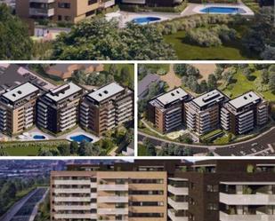 Vista exterior de Pis en venda en Alcalá de Henares amb Terrassa i Piscina