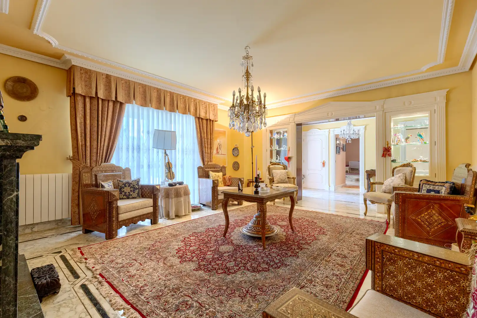 Sala de estar de Casa o chalet en venta en Villalbilla con Aire acondicionado, Calefacción y Jardín privado