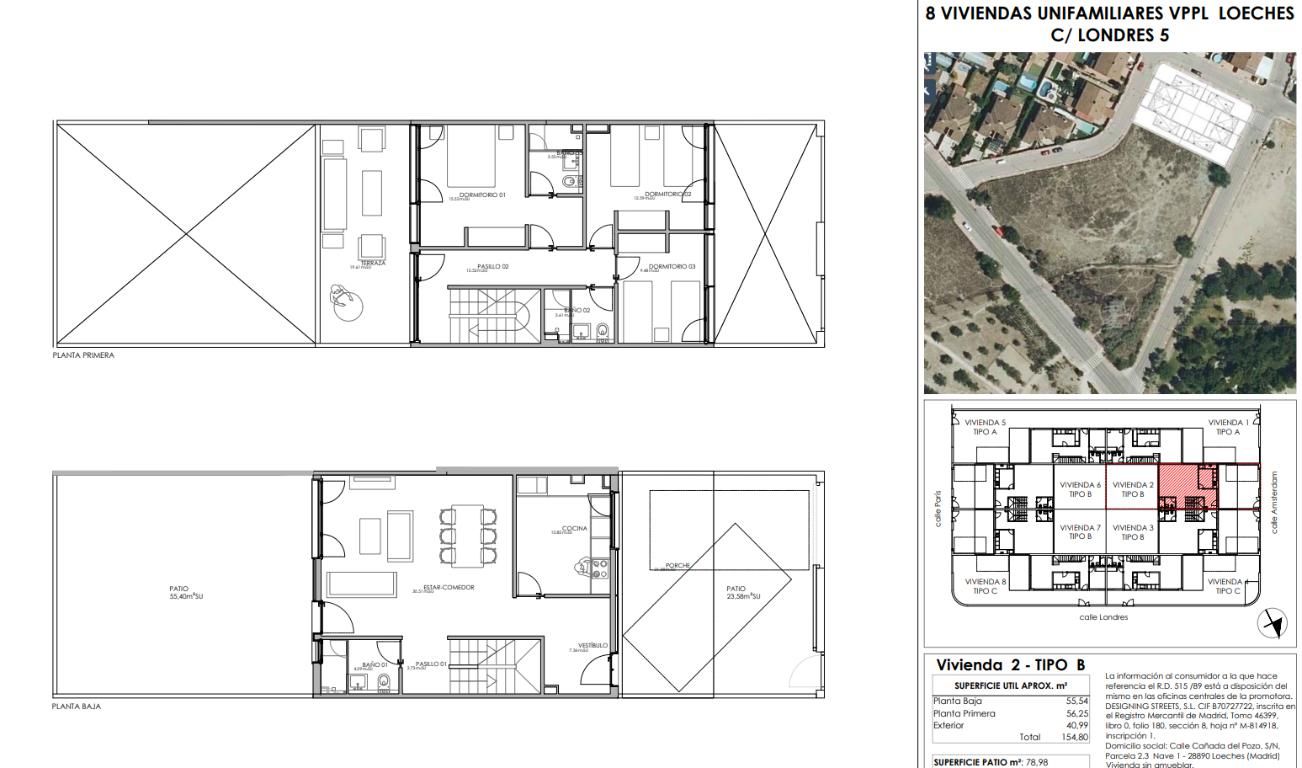 Single-family semi-detached for sale in Loeches  with Air Conditioner, Heating and Private garden