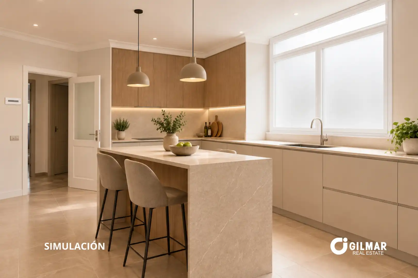 Cocina de Piso en venta en Gáldar con Terraza y Balcón