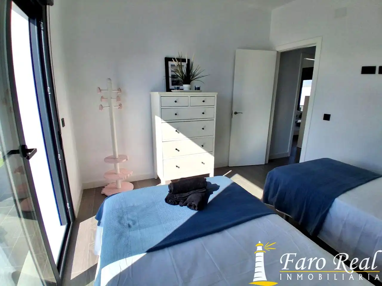 Bedroom of Houses for rent in Sanlúcar de Barrameda  with Air Conditioner, Private garden and Swimming Pool