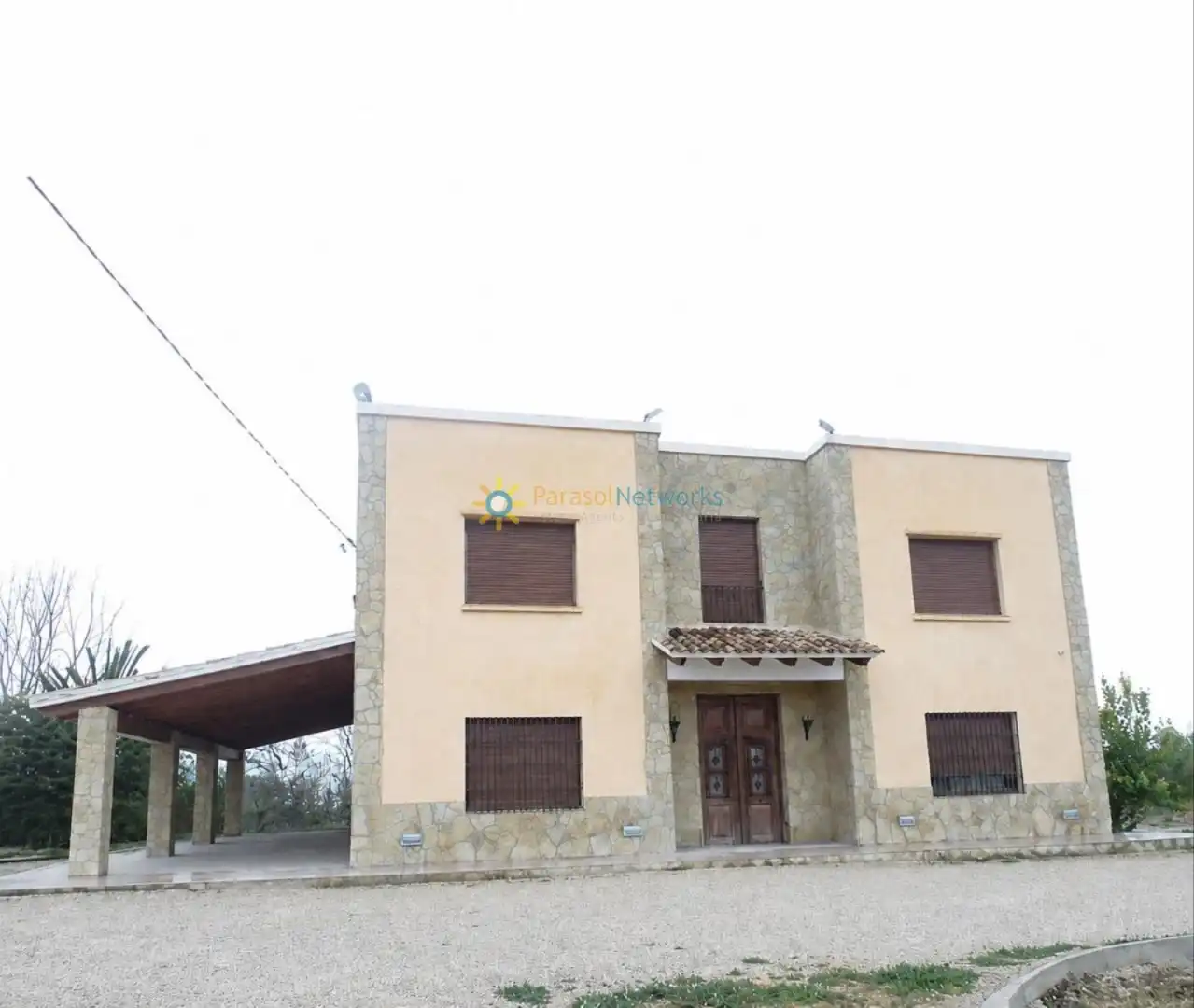 Vista exterior de Casa o xalet en venda en Bufali amb Calefacció, Jardí privat i Terrassa